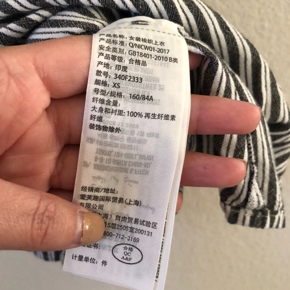 Hollister | Striped Crop Tank Top - Picture 4 of 4